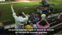 Hippisme: un jockey brésilien égale le record de victoires
