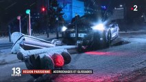 Intempéries : des chutes de neige perturbent le trafic en Île-de-France