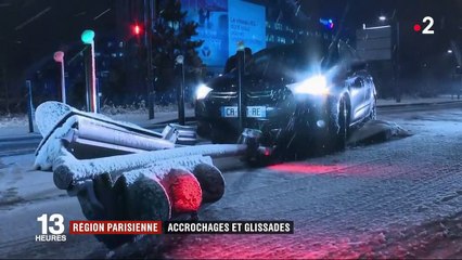 Intempéries : des chutes de neige perturbent le trafic en Île-de-France