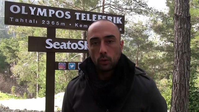 Olympos Teleferik yarıyıl tatilinde 14 bin kişiyi zirveye taşıdı - ANTALYA