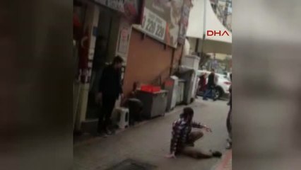 Zonguldak Sokak Ortasında Tekme Tokat Kavga Ettiler