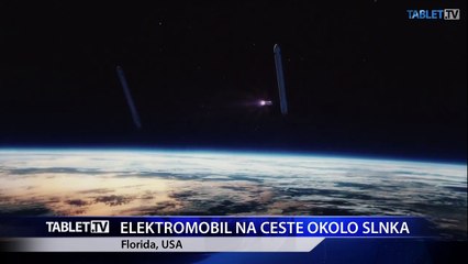 ELEKTROMOBIL NA CESTE OKOLO SLNKA