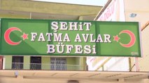 Reyhanlı'nın Genç Şehidi Unutulmayacak...17 Yaşındaki Şehit Fatma Avlar'ın Adını Büfesine Verdi