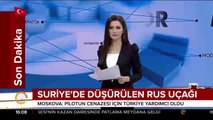 Suriye'de düşürülen Rus uçağı