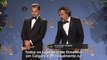 TNT | Leonardo DiCaprio e Alejandro Iñárritu no #GoldenGlobeNaTNT