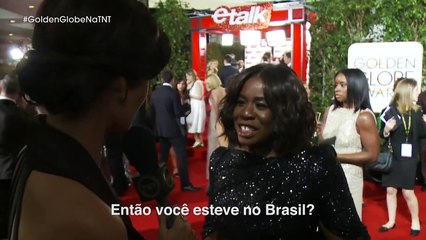 TNT | Uzo Aduba no #GoldenGlobeNaTNT