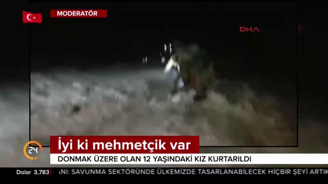 Donmak üzereyken kurtardılar