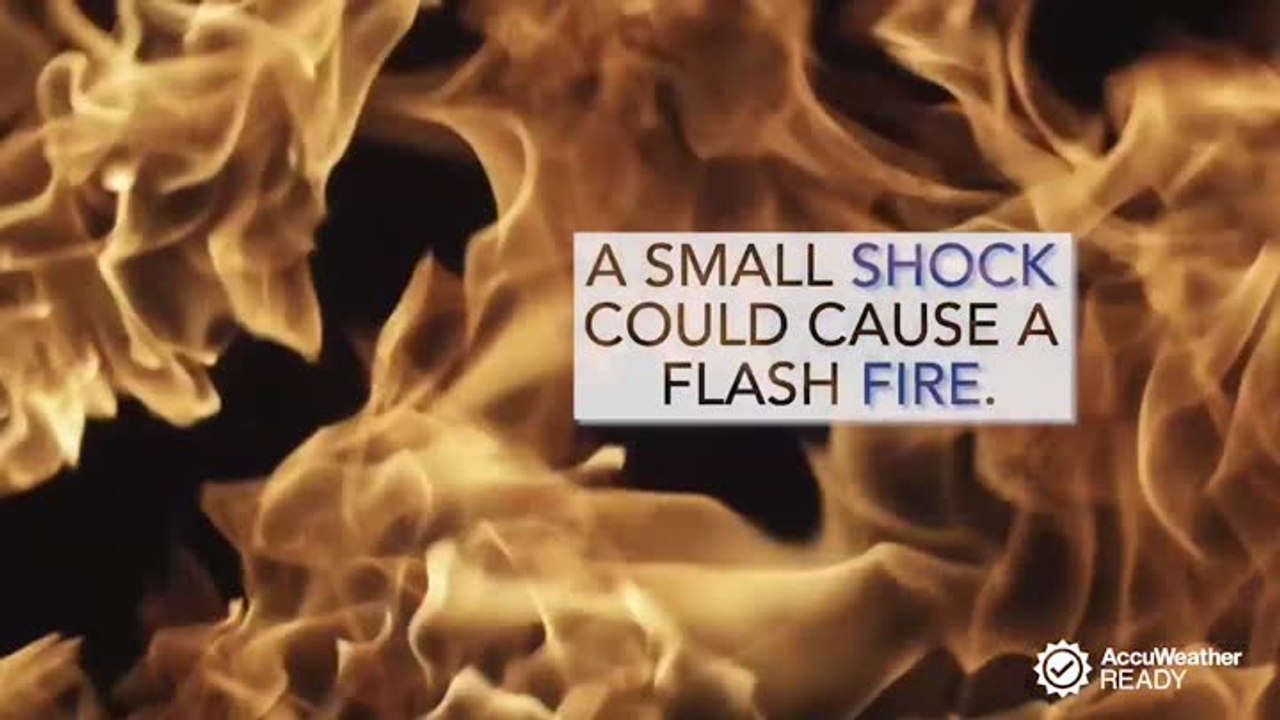 Avoiding static electricity fires while pumping gas during winter