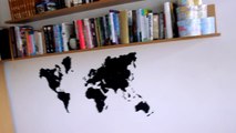 DIY Wanderlust Room Decor | World Map, Cloud Lights, Constellations Globe, World Time Clocks   MORE!