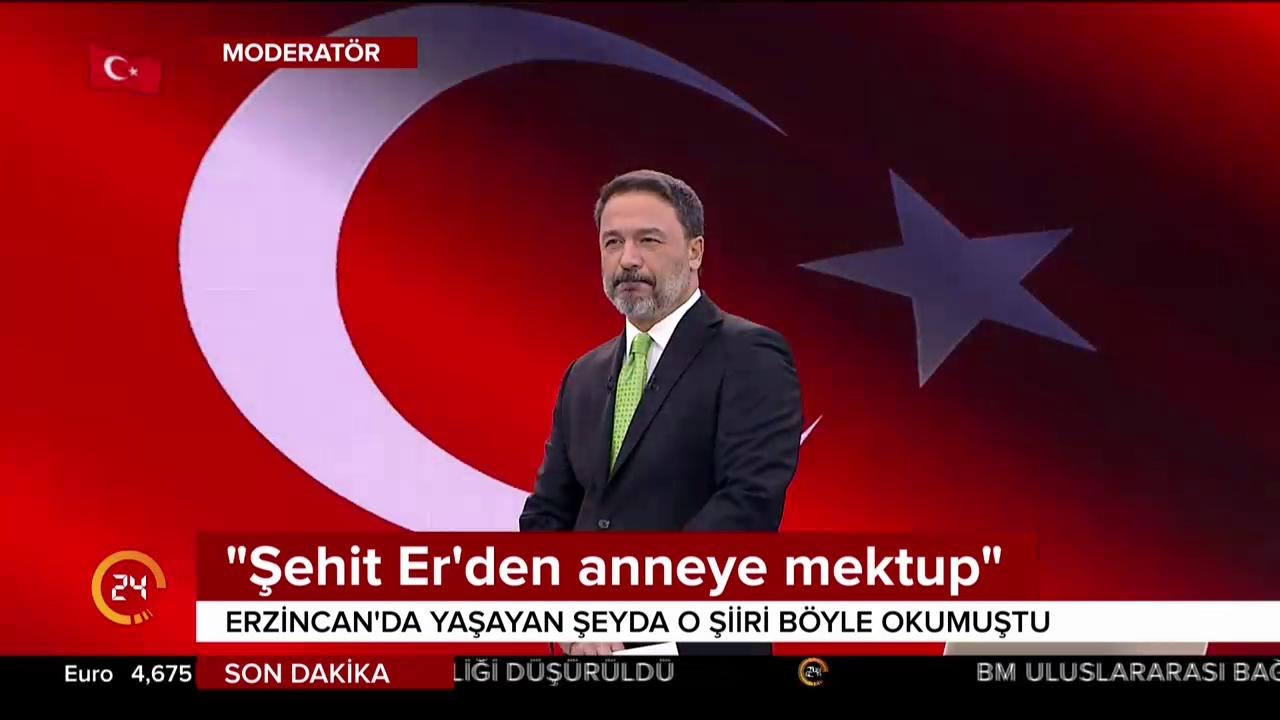 "Şehit Er'den anneye mektup"