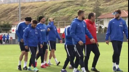 Trabzonspor'da Castillo Takımla Çalışmalara Başladı