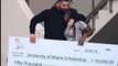 Drake shoots video at Miami school and donates scholarship