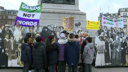 Reino Unido comemora o centenário do voto feminino