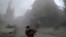 Rusya ve Suriye Uçakları Doğu Guta'yı Bombaladı: 50 Ölü