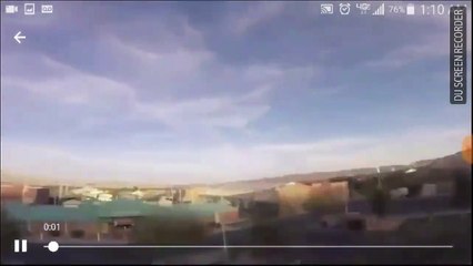 Drone sobrevoa avião próximo a aeroporto de Las Vegas