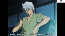 Gintama The Tale of Ghost haunting people who littering