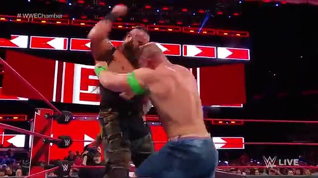 John Cena vs. Braun Strowman vs. Elias - Winner Enters Elimination Chamber Last: Raw, Feb. 5, 2018