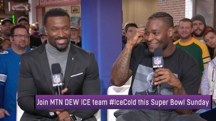 Le'Veon Bell joins Super Bowl Live