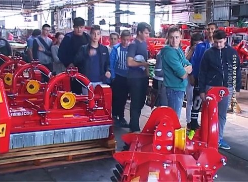 Ministar prosvete Mladen Šarčević posetio Boljevac, 6. februar 2018. (RTV Bor)