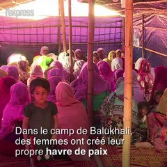 Le "camp des veuves", sanctuaire des femmes Rohingyas
