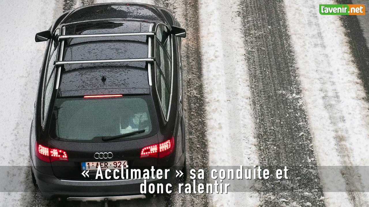 La neige est là, rappel des quelques règles pour circuler sur la neige et le verglas