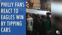 Philly Fans Got Rowdy And Cars Took The Hit