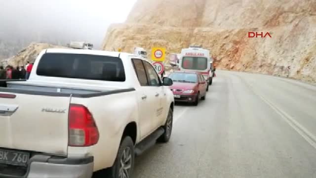 Çorum'da Otomobil 300 Metre Dere Yatağına Uçtu 1 Ölü