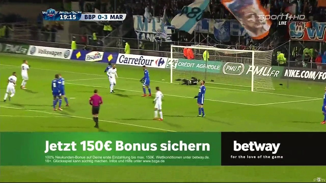 Konstantinos Mitroglou  Goal HD - Bourg-en-Bresse 0 - 4 Marseille - 06.02.2018 (Full Replay)