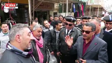 مدير امن الإسماعيلية يتفقد شوارع القنطرة غرب وقرية ابوخليفة