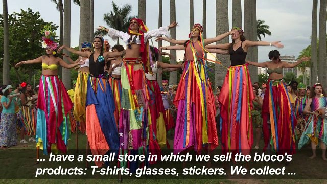 Brazilian blocos prepare for the world's biggest party