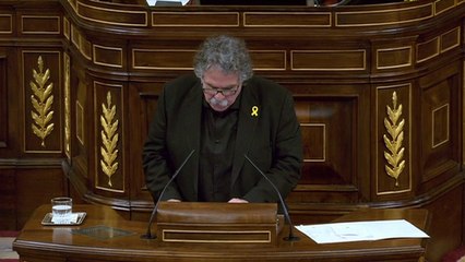 Tardà compara la Justícia espanyola amb la de l’apartheid a Sud-Àfrica i denuncia “l’abús de poder” de l’Estat