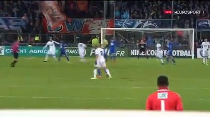 But Luiz Gustavo  / Bourg Peronnas 0-1 Marseille