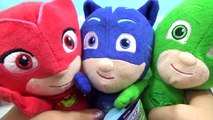 Disney Junior PJ MASKS Holiday DIY DO IT YOURSELF Snow Globes with Catboy, Owelette and Gekko