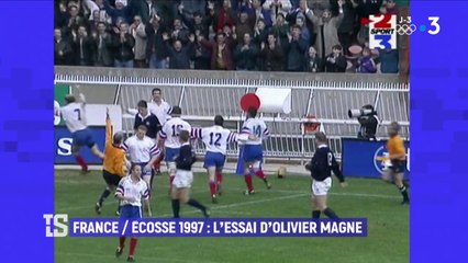 TLS classique : Olivier Magne marque France-Ecosse 1997