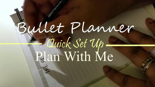 Bujo Planning | Plan With Me | Weekly Set Up December 2017