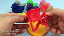 Playdough Ducks with Fish and Bird Molds Fun & Creative for Kids