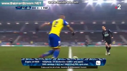 Amazing Goal Martin (1-1)  FC Sochaux vs Paris St. Germain -- Coupe De France --