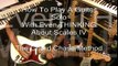 How To Play A Rock Electric Guitar Solo Without Even THINKING About Scales #4 Chord Chase