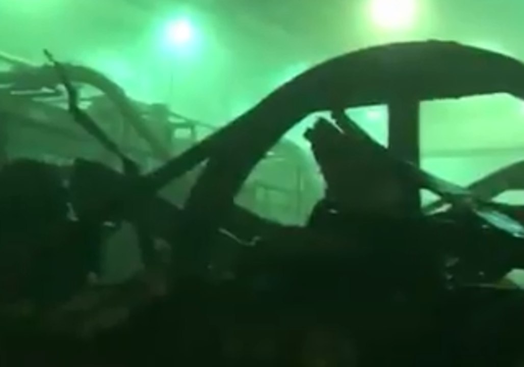 Factory Machinery in Hualien County Left Mangled by M6.4 Earthquake