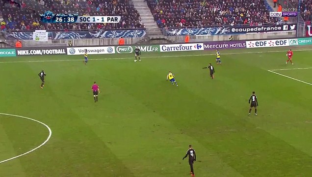 Edinson Cavani Goal HD - Sochaux 1-2 Paris SG 06.02.2018