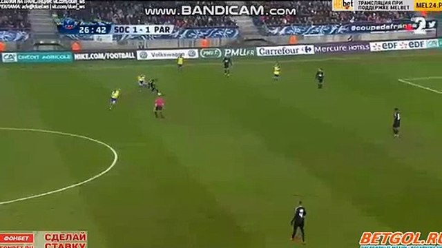 Edinson Cavani Goal HD - Sochaux 1-2 PSG 06.02.2018