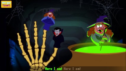 Finger Family Halloween Part 1 & 2 | Finger Family Song | Nursery Rhymes for Kids | By Teehee Town