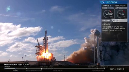 SpaceX, Falcon Heavy roketini fırlattı - FLORİDA