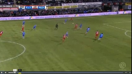 Dumfries Goal - PEC Zwolle vs Heerenveen 2-1  06.02.2018 (HD)