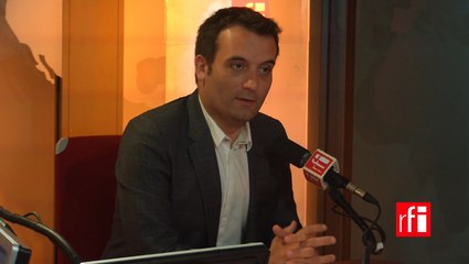 Florian Philippot, président de la formation Les Patriotes, député européen