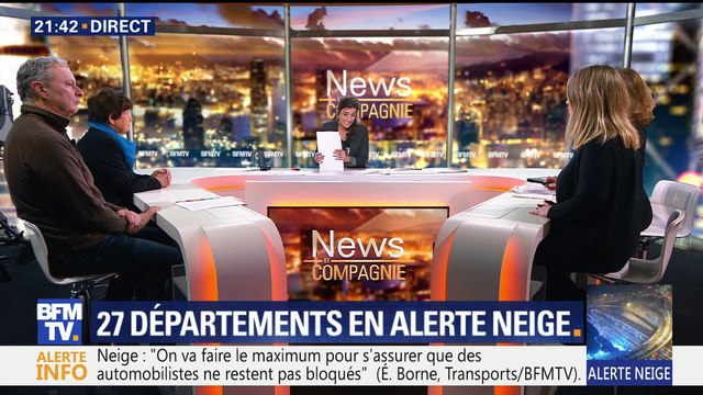 Intempéries: 27 départements sont toujours en vigilance orange neige et verglas (2/2)