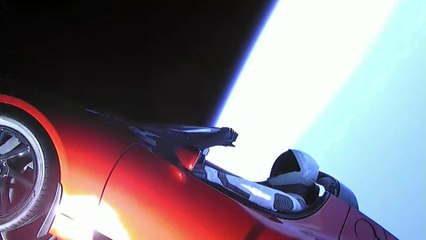Falcon Heavy Launches on First Test Flight, Sending a Tesla to Mars!