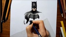ben afflecks batman drawing