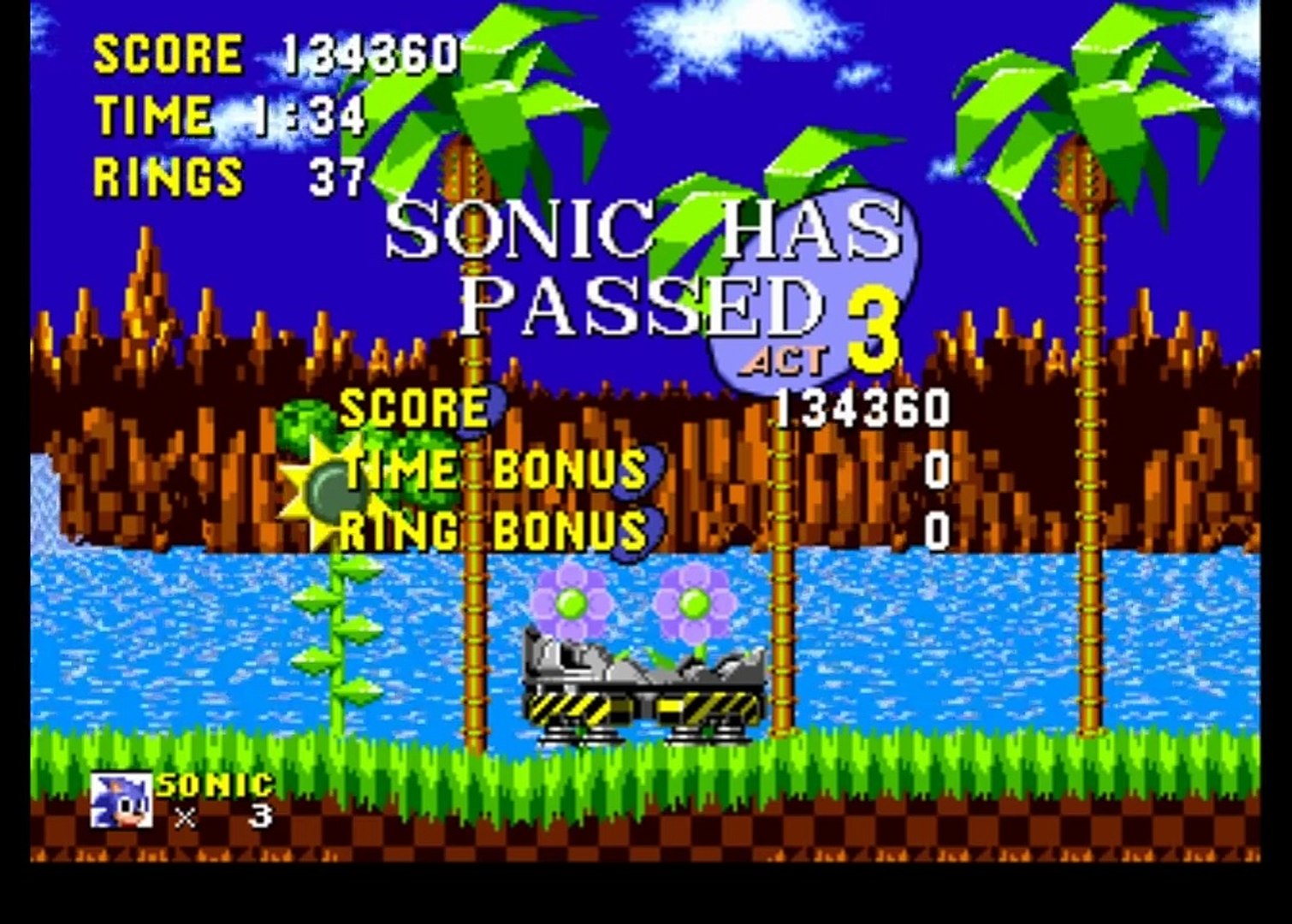 Sonic Classic Heroes (Genesis) All Bosses (No Damage) 