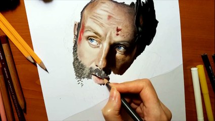 drawing rick grimes